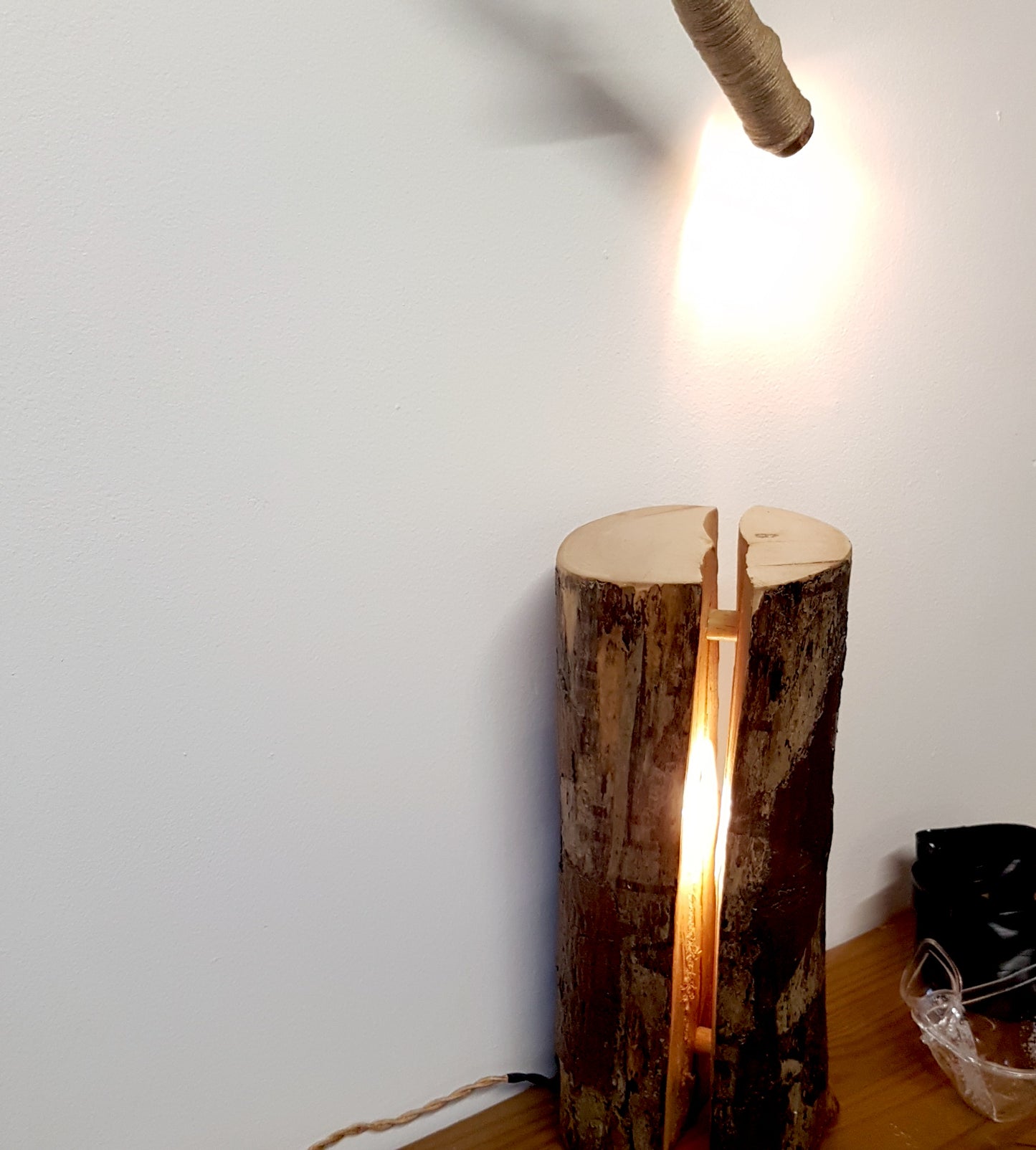 Log Lamp