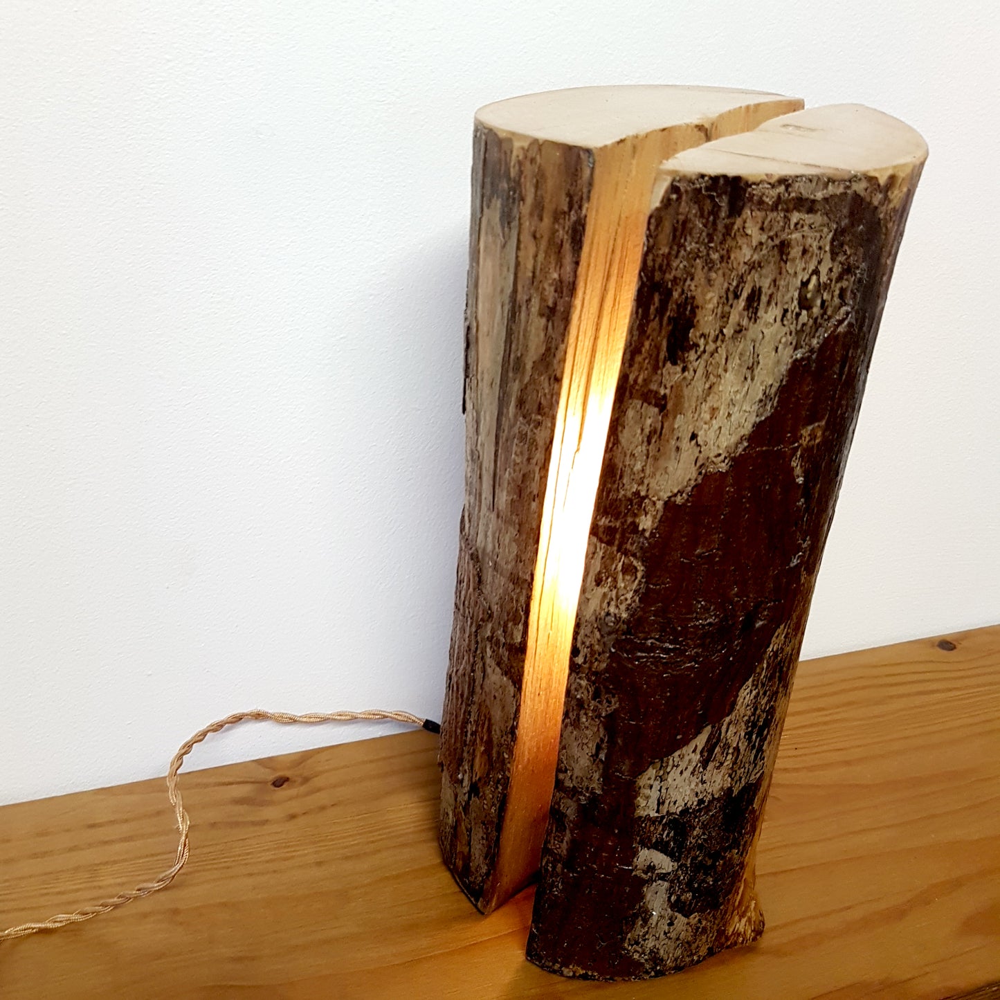 Log Lamp