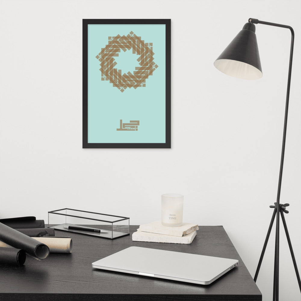 Ghebel (Mountin) Framed Print