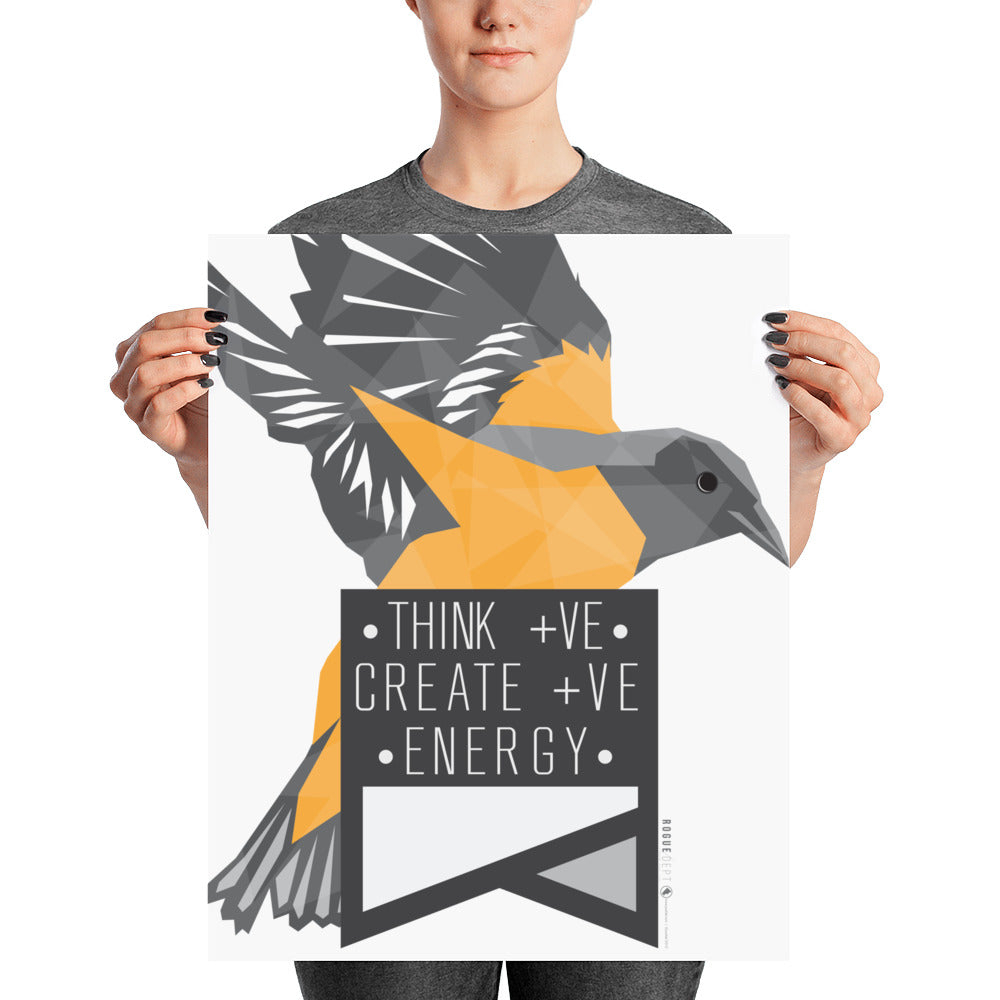 Think +ve Create +ve Energy