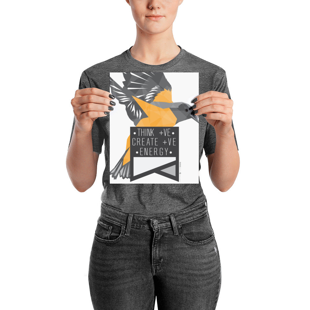 Think +ve Create +ve Energy