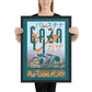 Land of Perseverance & Martyrs, Framed Print