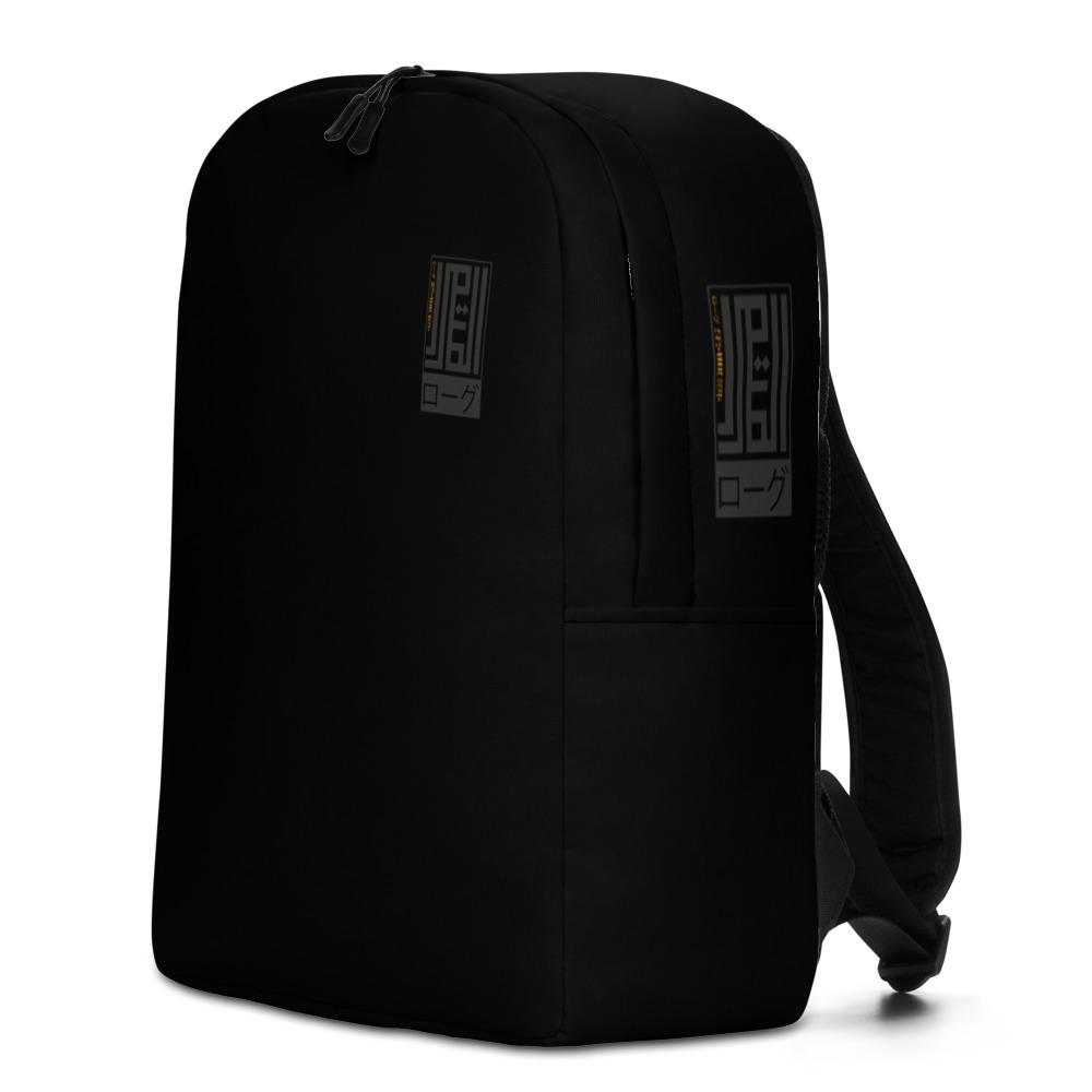 Black on Black Backpack