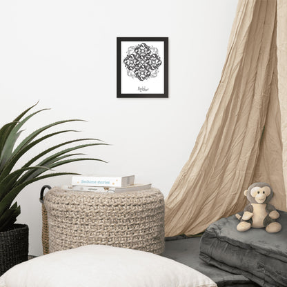Al Waqt (Time) Framed Print