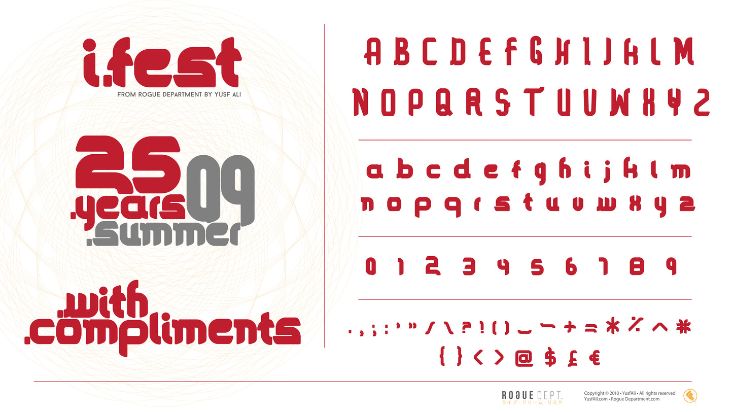 iFest typeface (Beta)